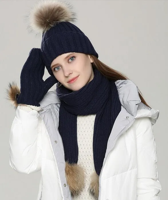 2017 Fashionable Scarf & Beanie for Women