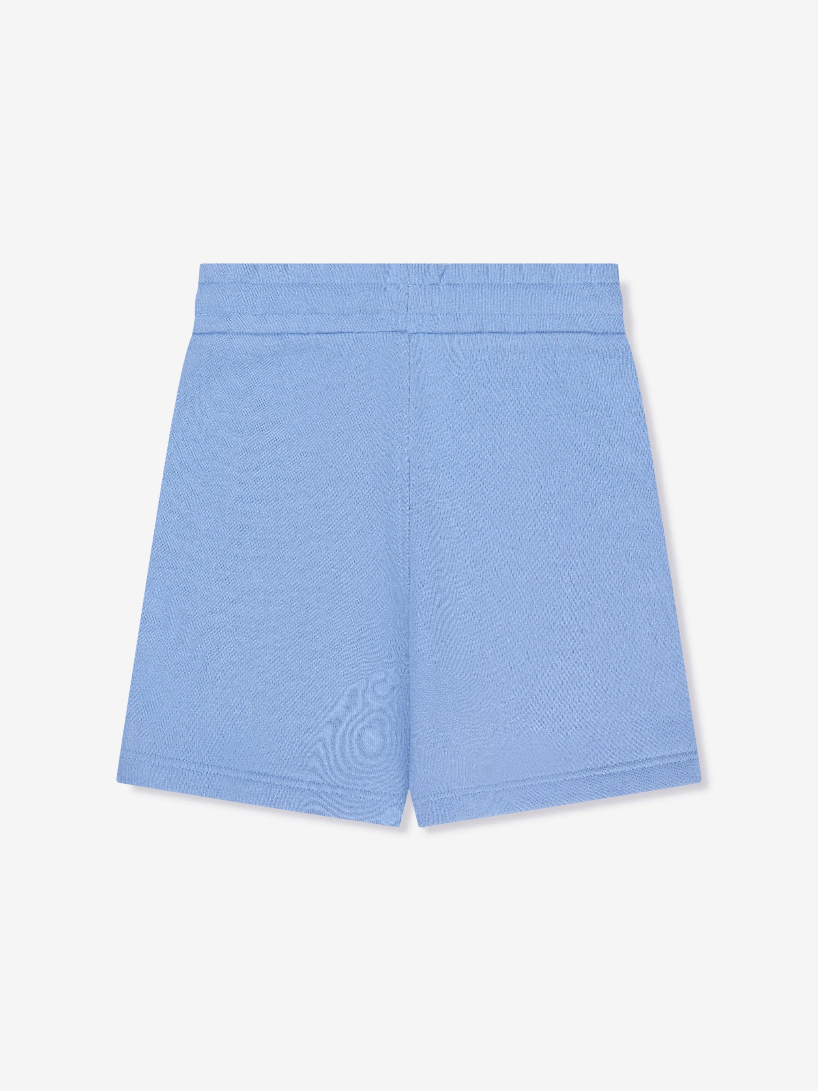 BOSS Boys Logo Sweat Shorts In Blue