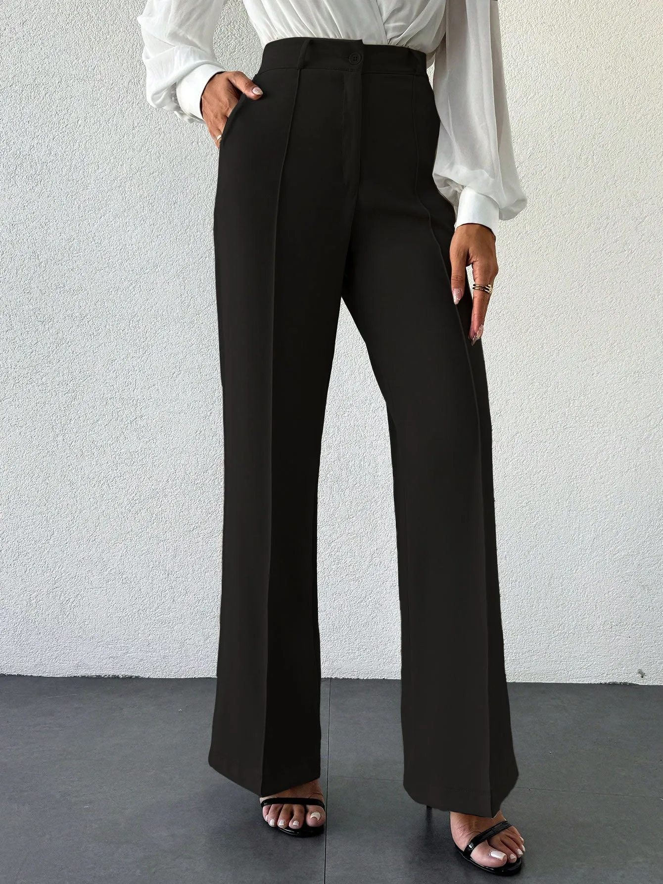 Business Casual Straight Leg Pants