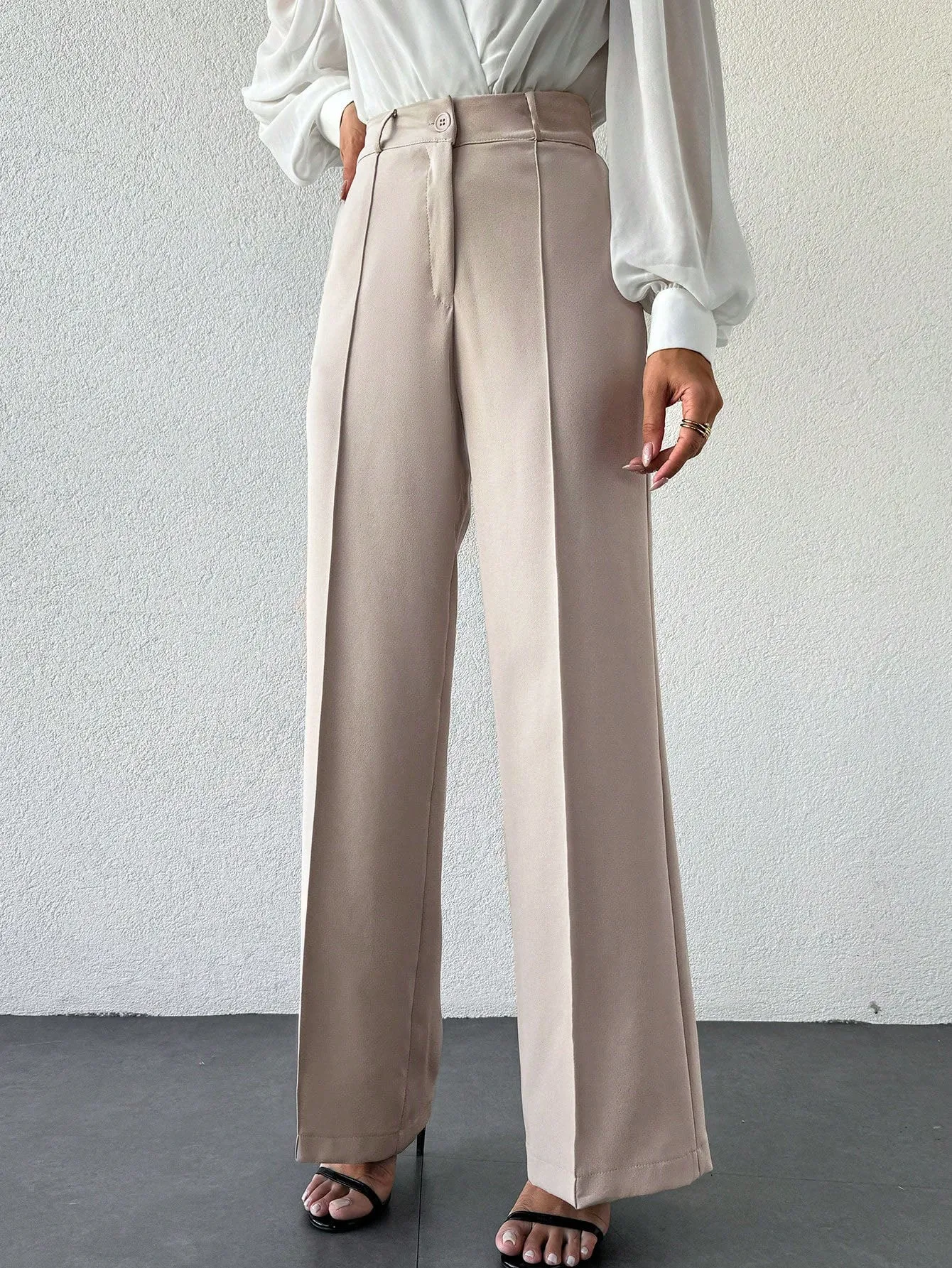 Business Casual Straight Leg Pants