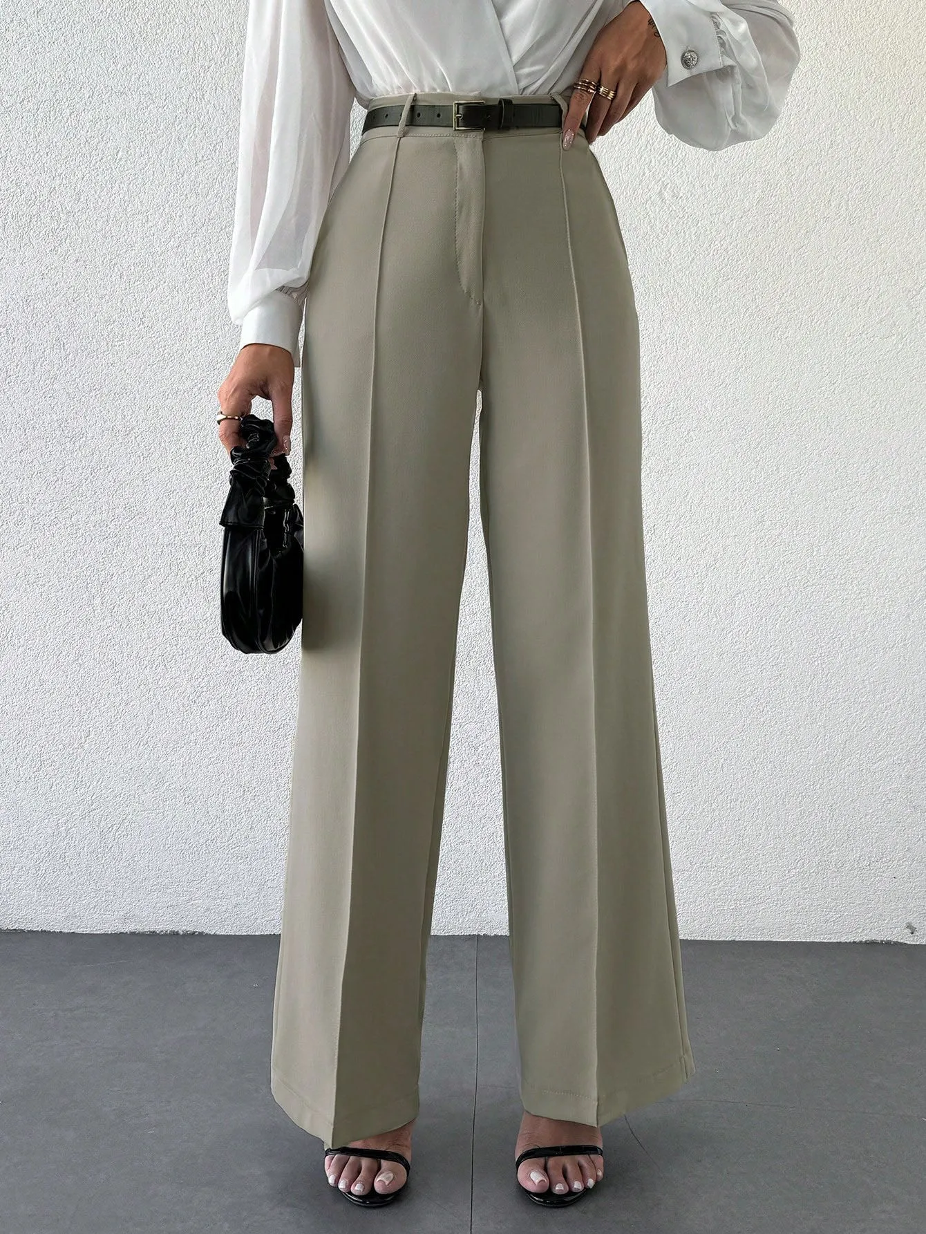 Business Casual Straight Leg Pants