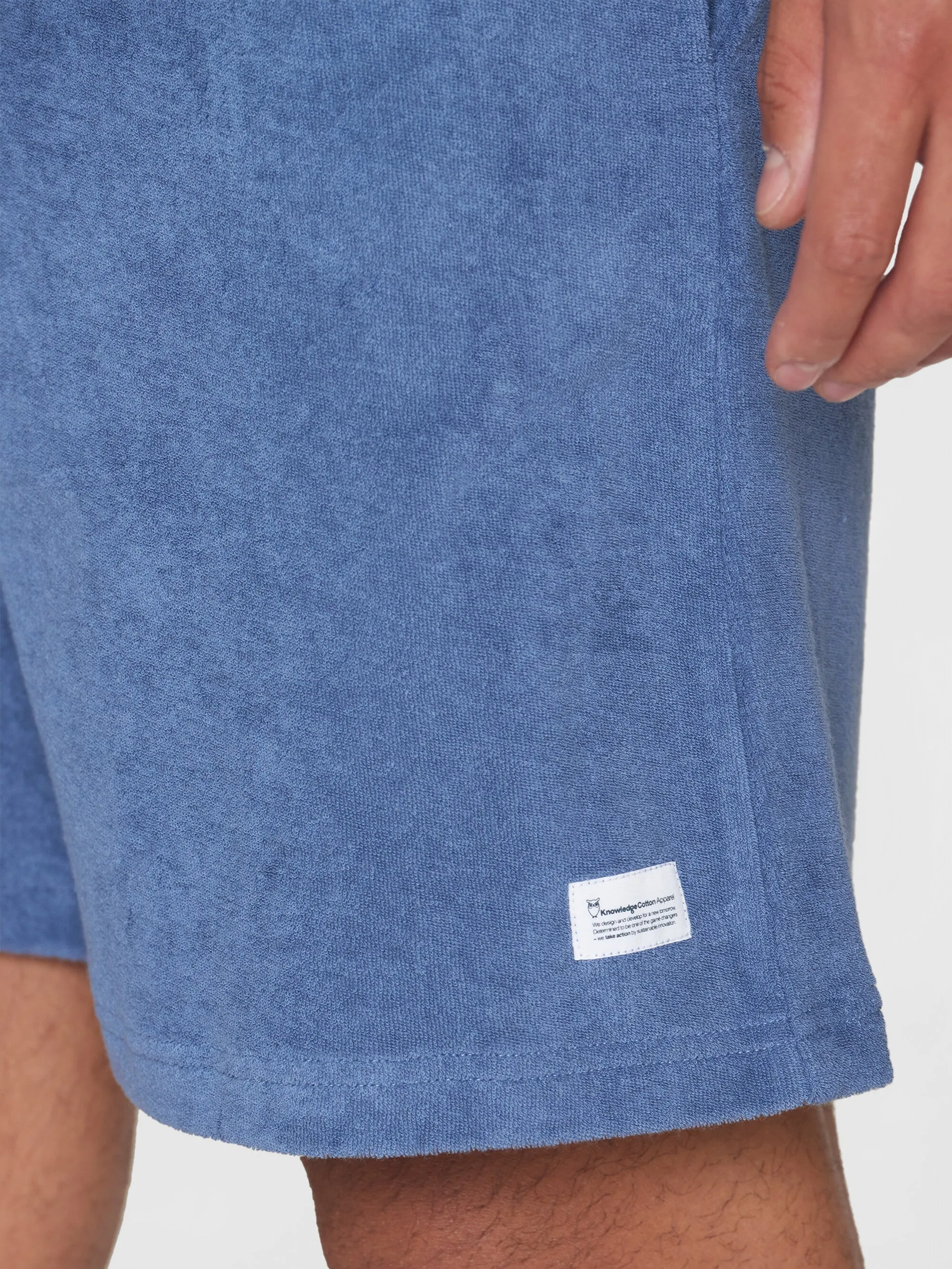 Casual terry shorts - Moonlight Blue