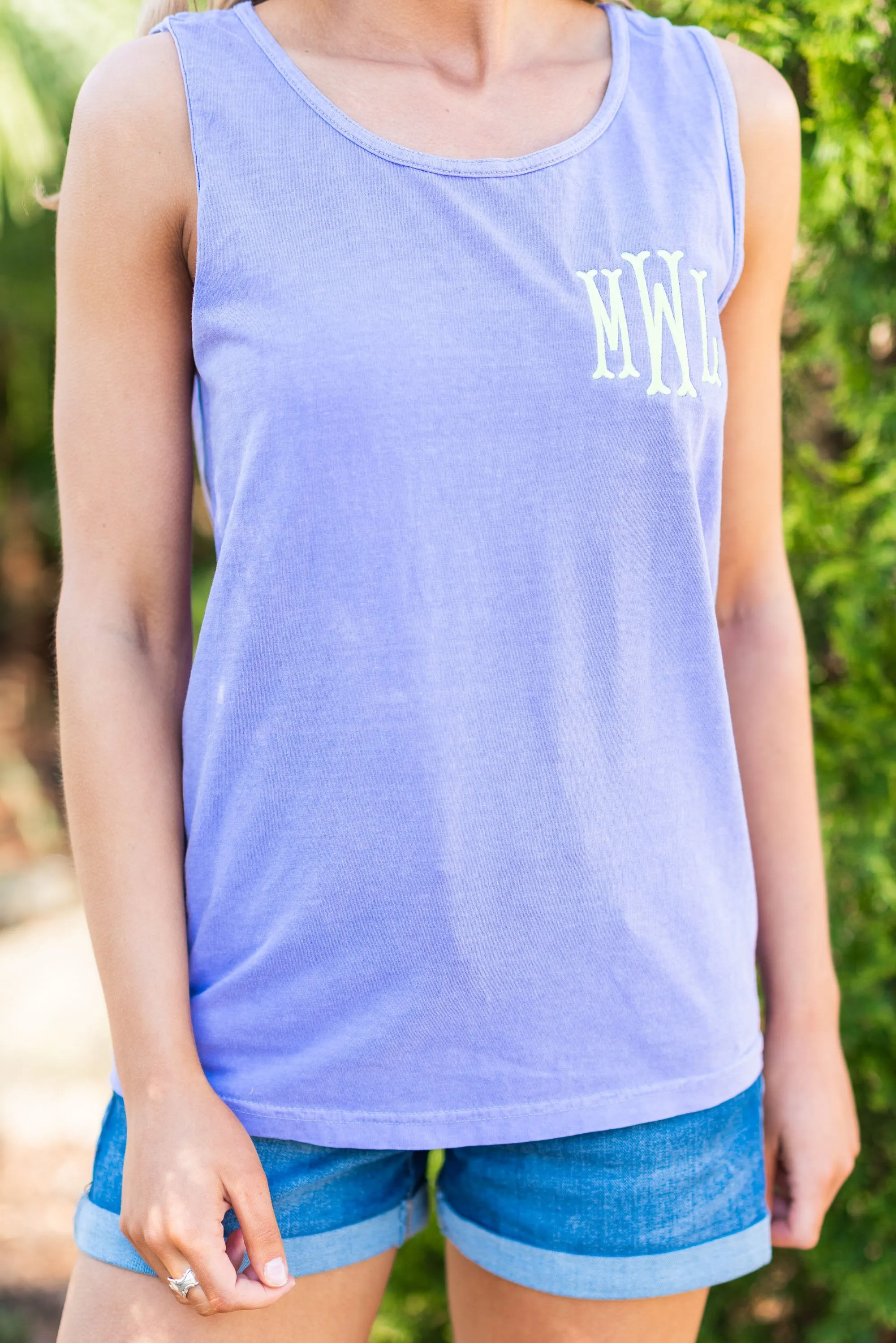 Comfort Colors: Sunny Day Adventures Tank, Violet