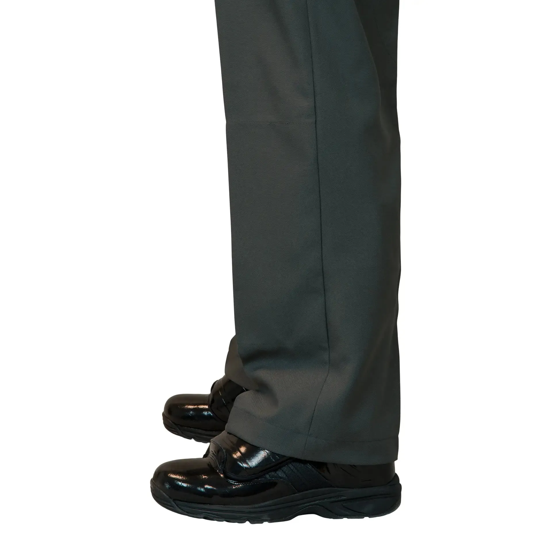 Davis 94X V2 Flat Front Classic Fit Charcoal Plate Umpire Pant