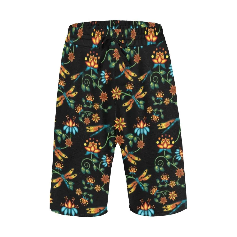 Dragon Lily Men's Casual Shorts