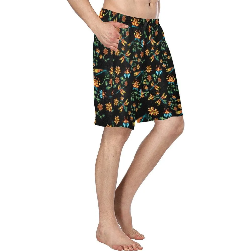 Dragon Lily Men's Casual Shorts