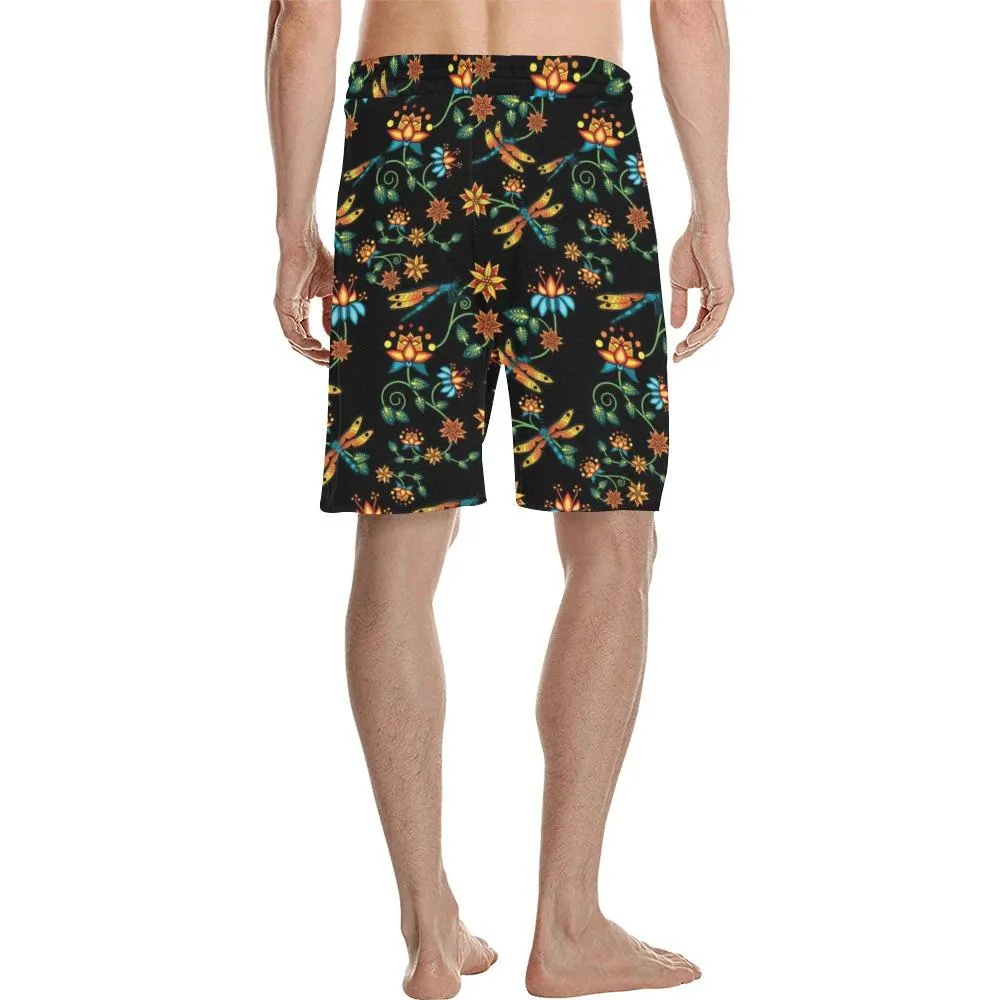 Dragon Lily Men's Casual Shorts