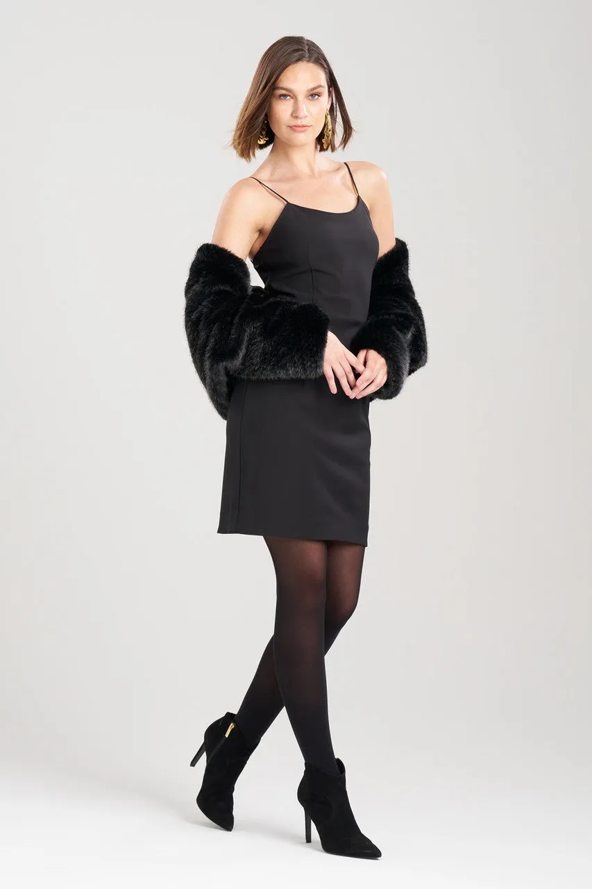 Faux Mink Shrug