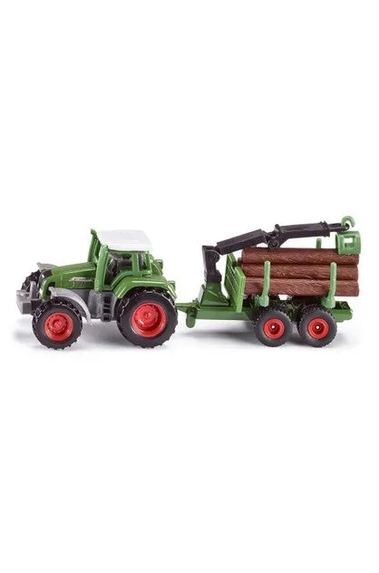 Fendt Favorit 926 wtih Forestry Trailer SIKU 1645