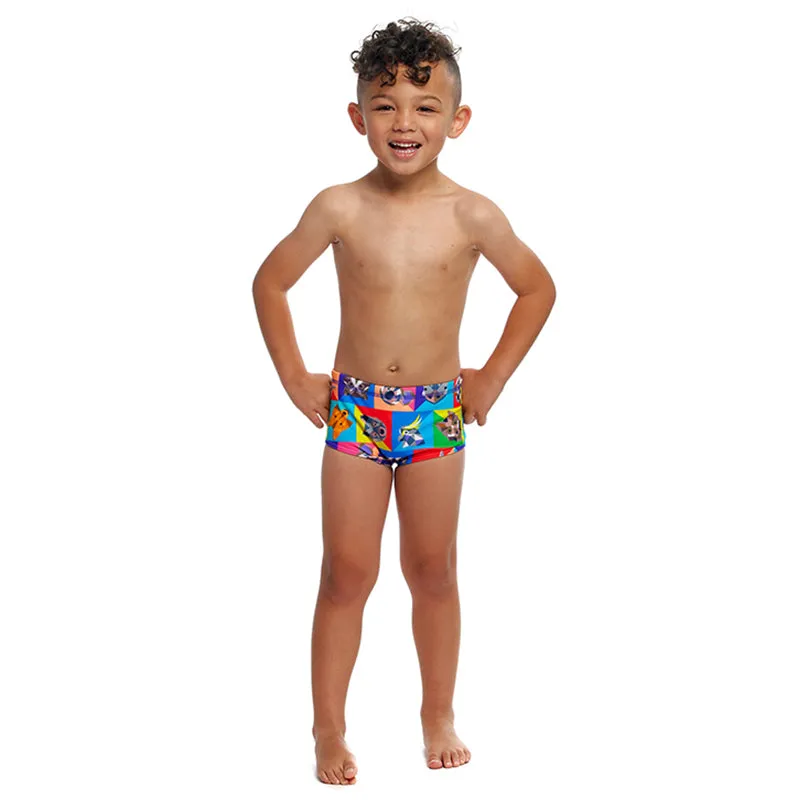 Funky Trunks - Rat Pack - Toddler Boys Printed Trunks