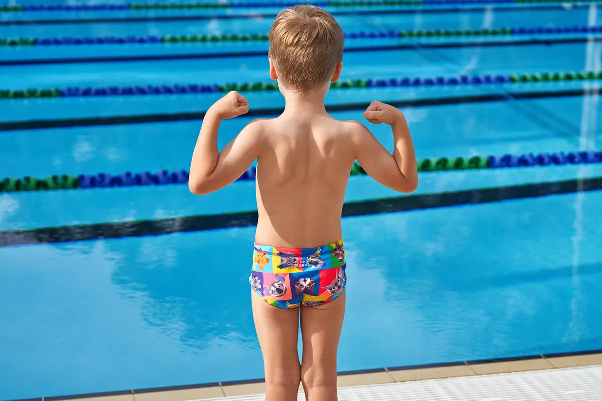 Funky Trunks - Rat Pack - Toddler Boys Printed Trunks