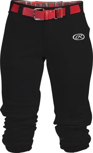 Girls' Rawlings Youth Launch Belted Softball Pants