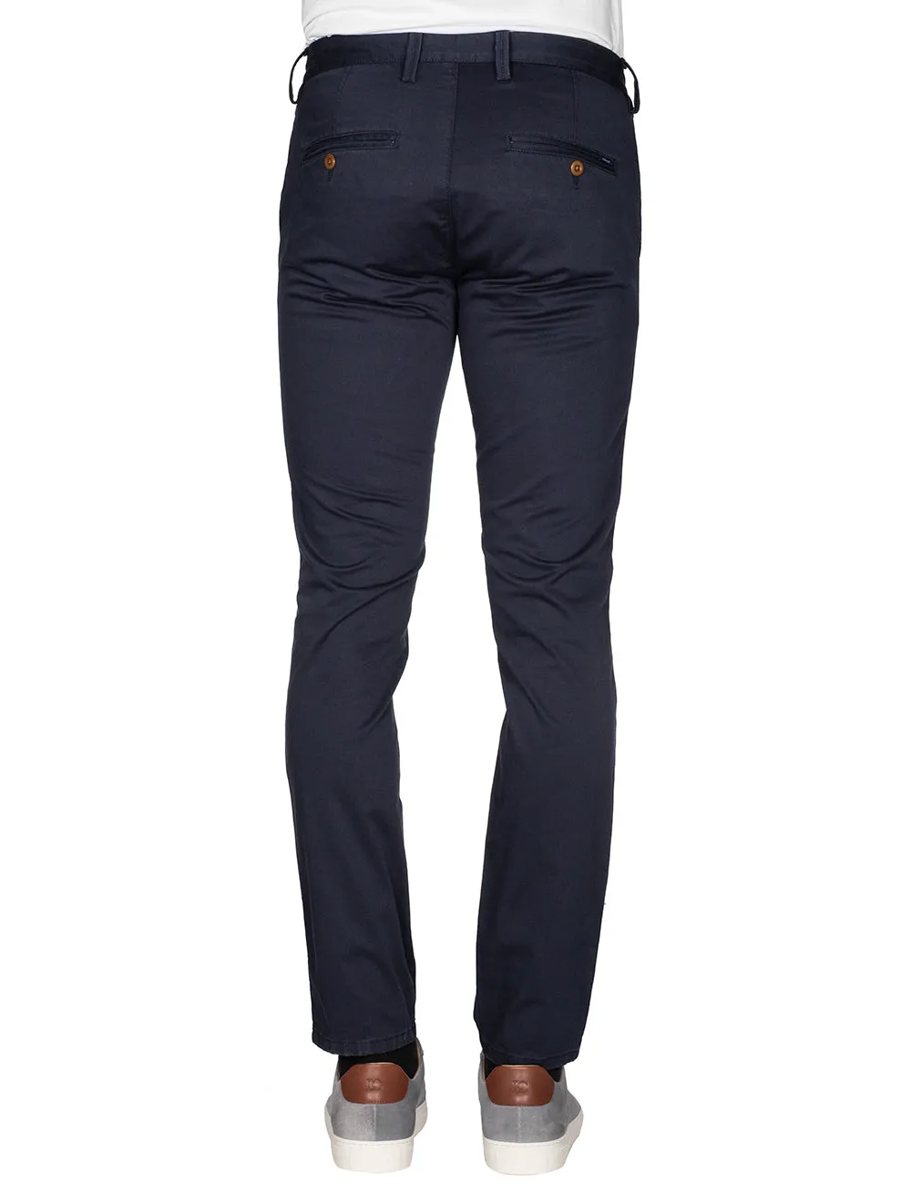 Hallden Twill Chinos Marine