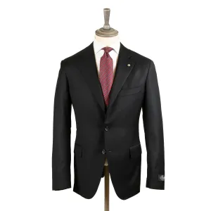 Handcrafted Super 150s Black Suit