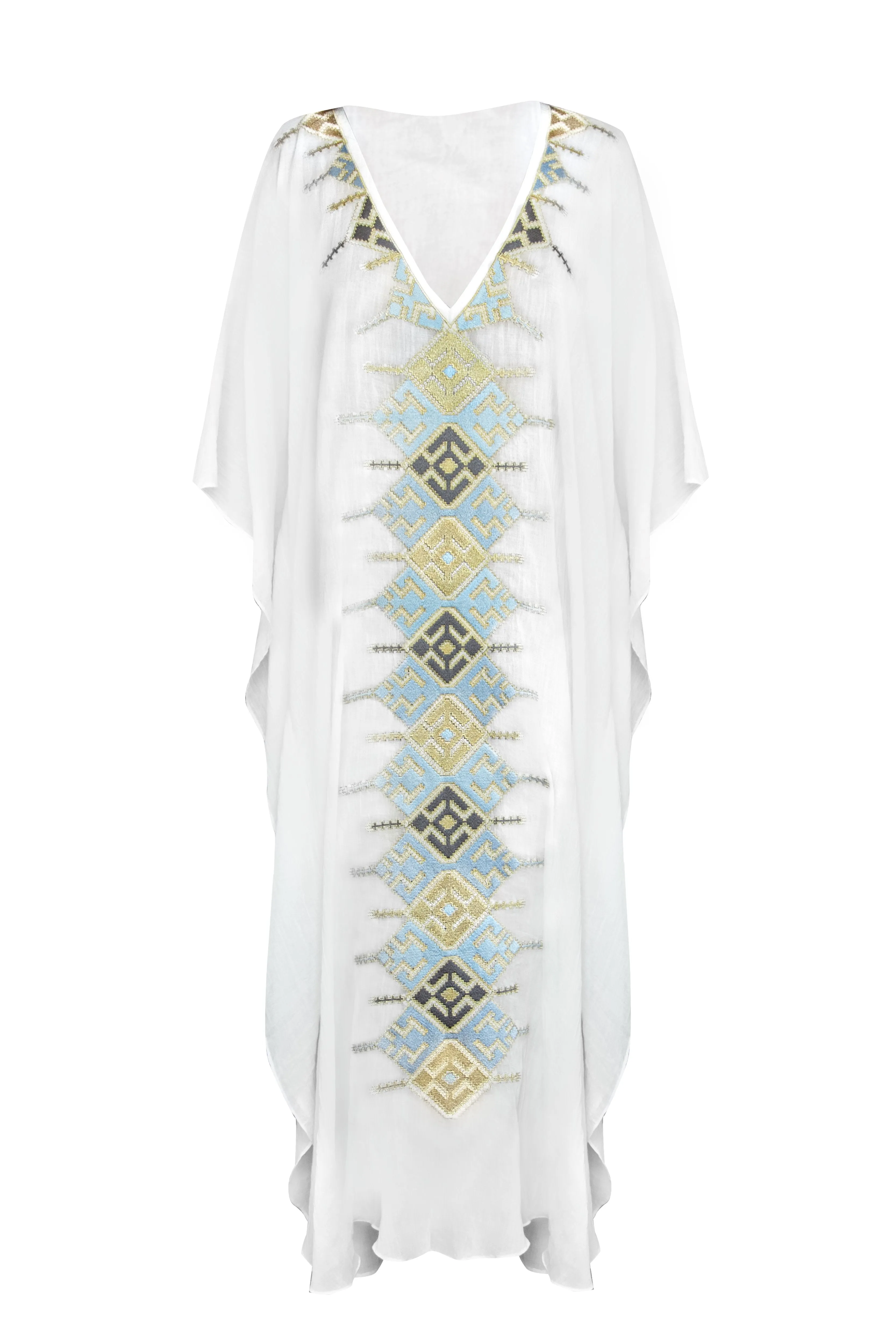 KHAZAR KAFTAN - WHITE