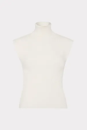 Kinley Sleeveless Turtleneck Top