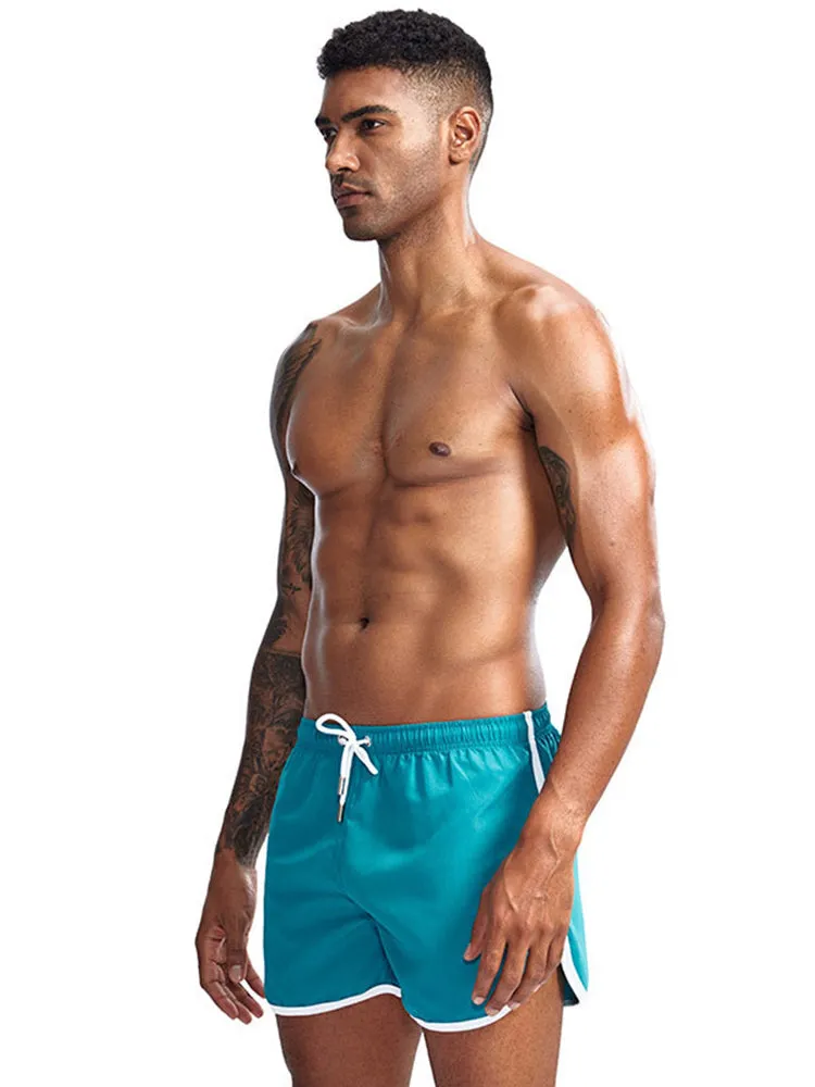 Men Beach Board Shorts Running Summer Casual Swimwear