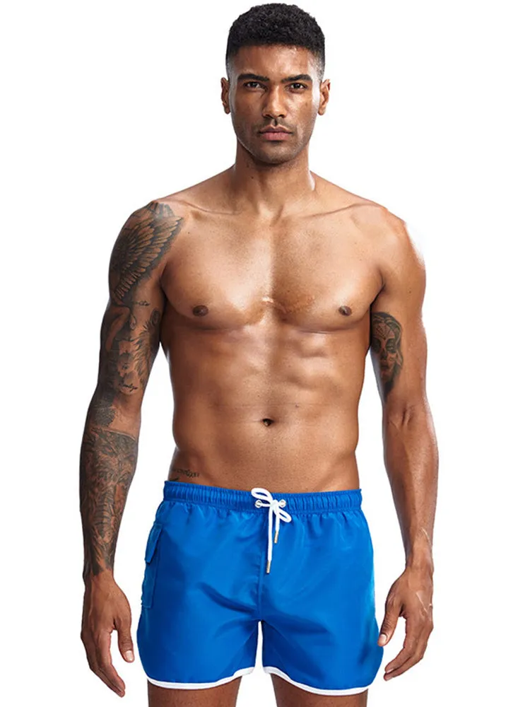 Men Beach Board Shorts Running Summer Casual Swimwear