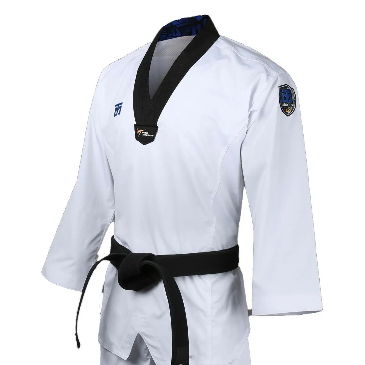 Mooto Extera S6 Uniform White Black Neck