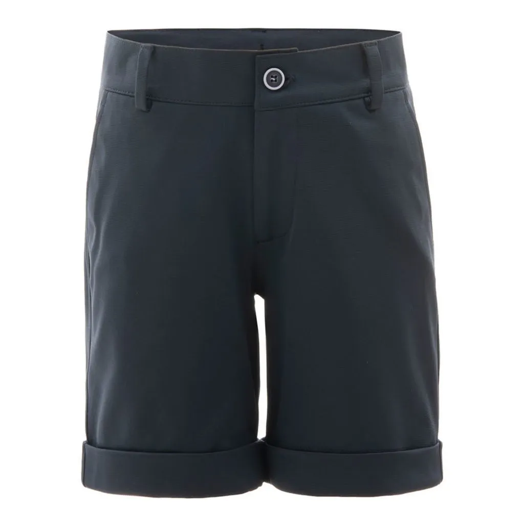 Navy Athleisure Shorts