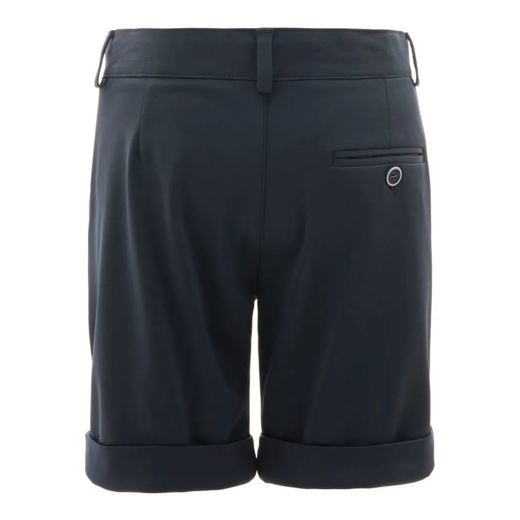 Navy Athleisure Shorts