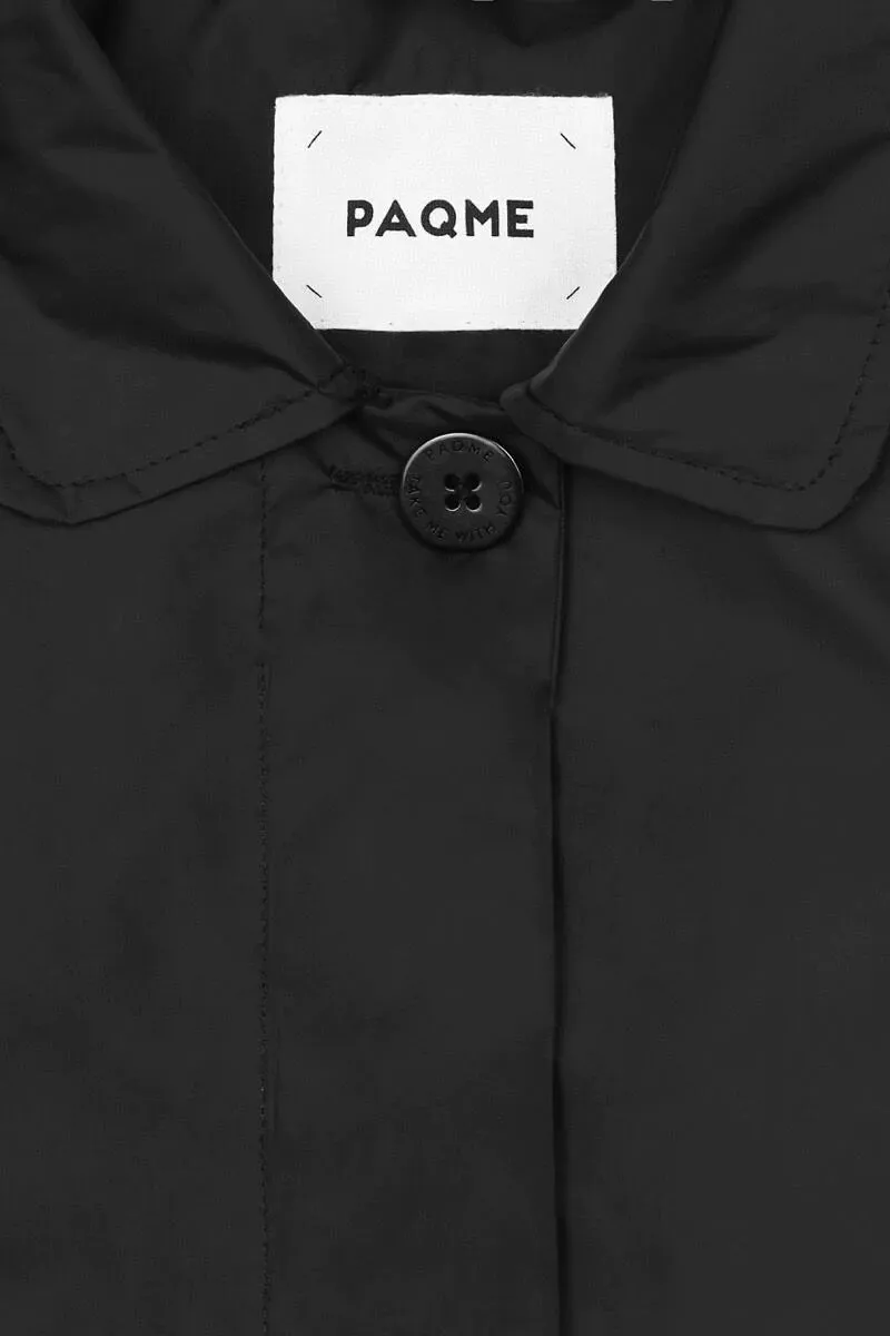 PAQME - Trenchcoat - Black