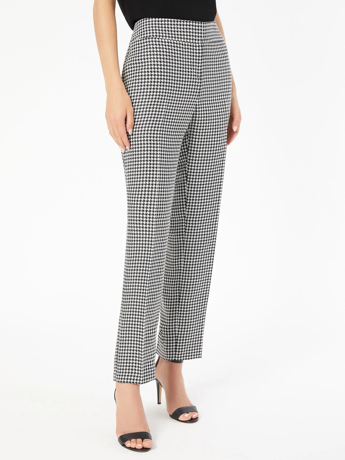 Petite Harlow Pant, Houndstooth