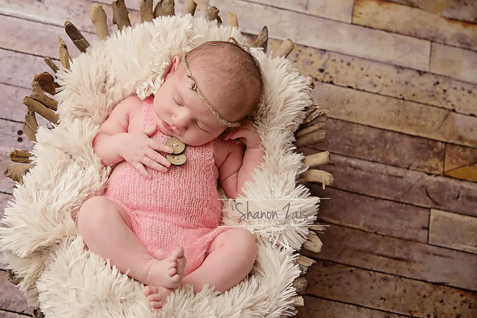 Pink Mohair Button Bib Overalls Pants