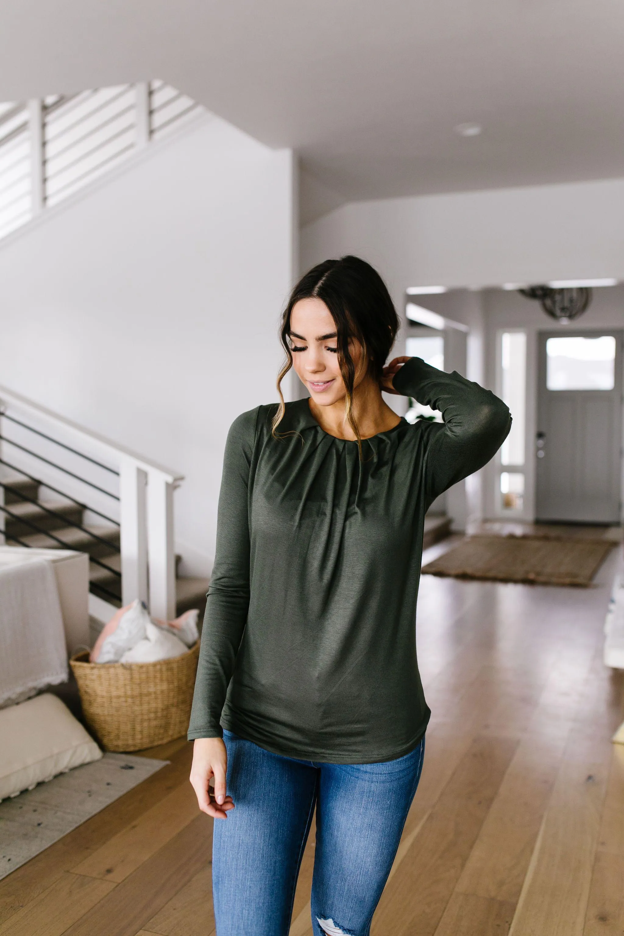 Pleats And Thank You Blouse