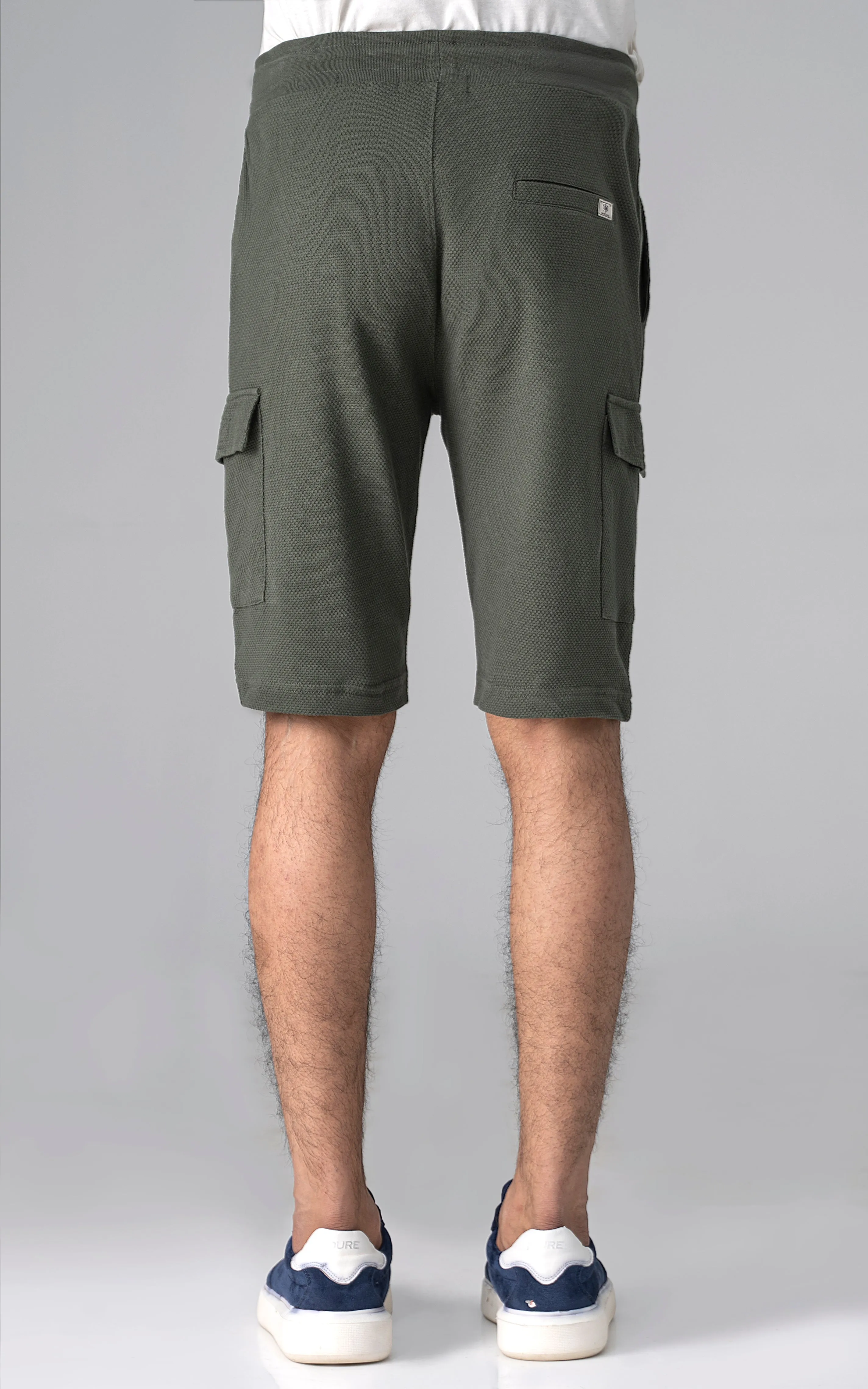 POPCORN CARGO SHORTS OLIVE