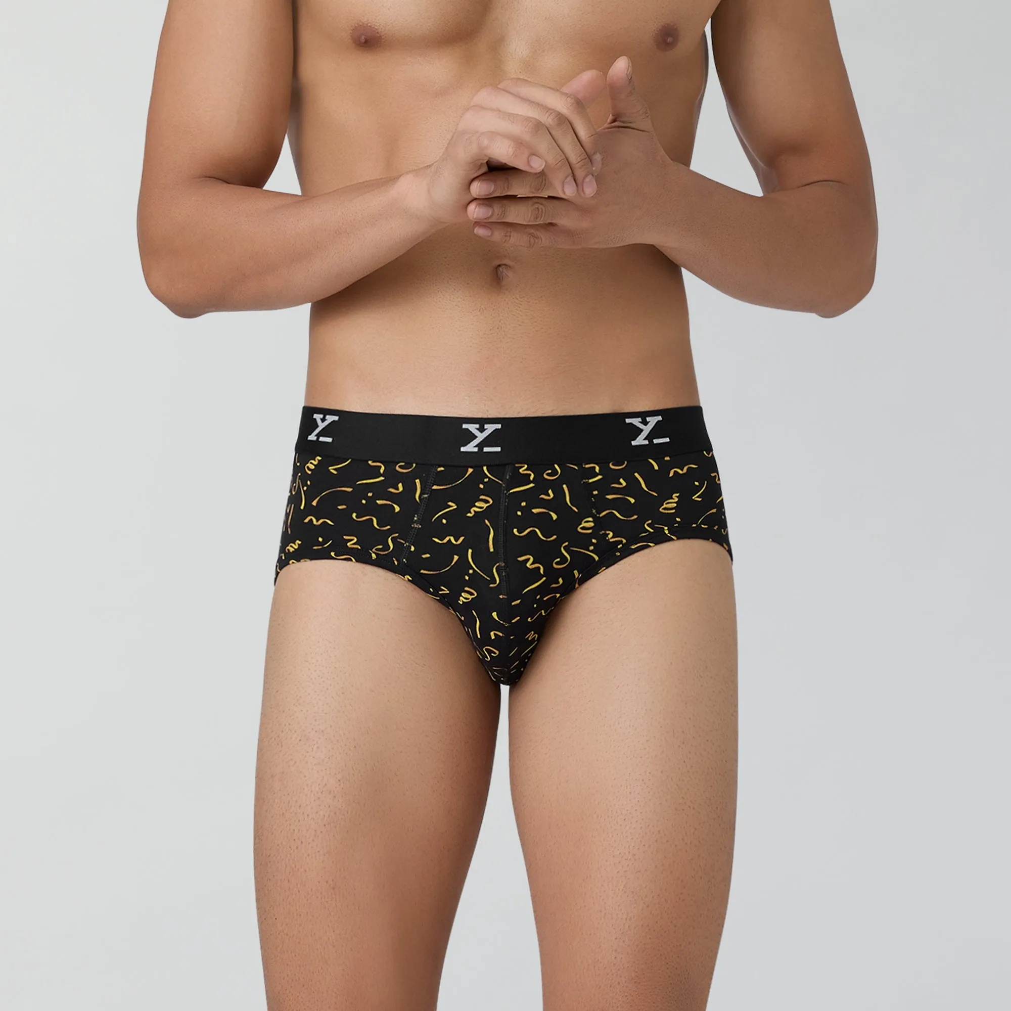 Prints For You Briefs Confetti Black