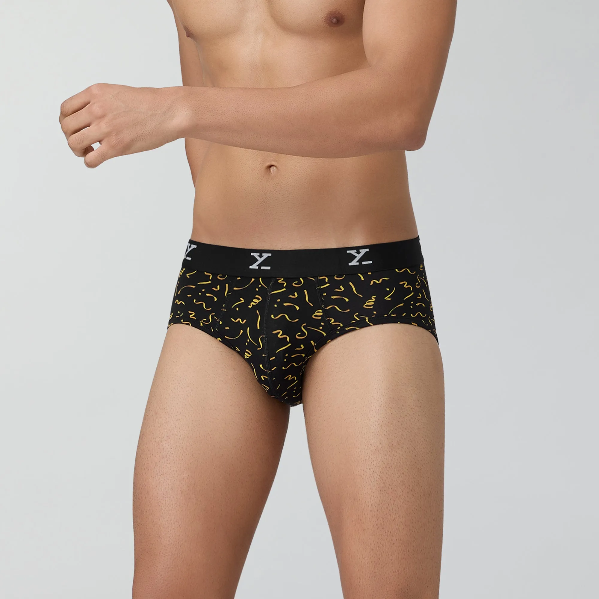 Prints For You Briefs Confetti Black