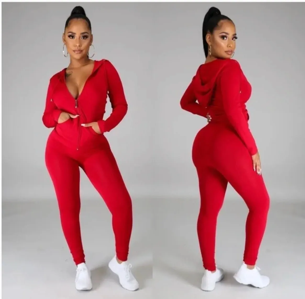 Red legging set