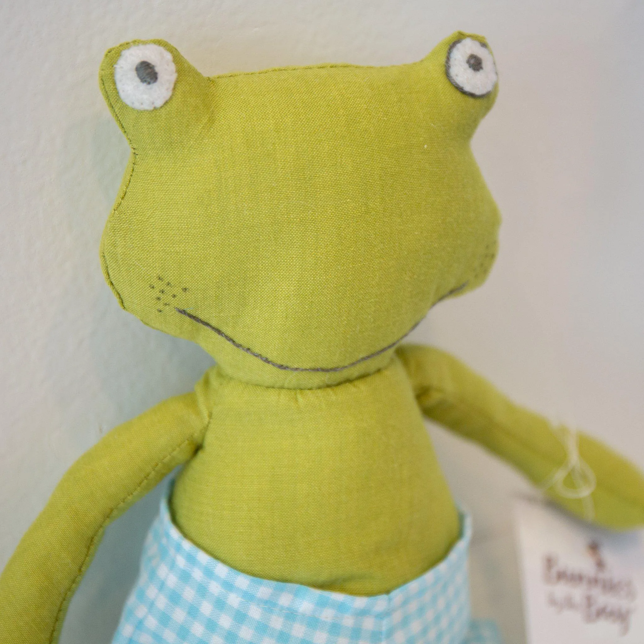 RETIRED - Hutch Studio - Tad Toad - Handmade Frog