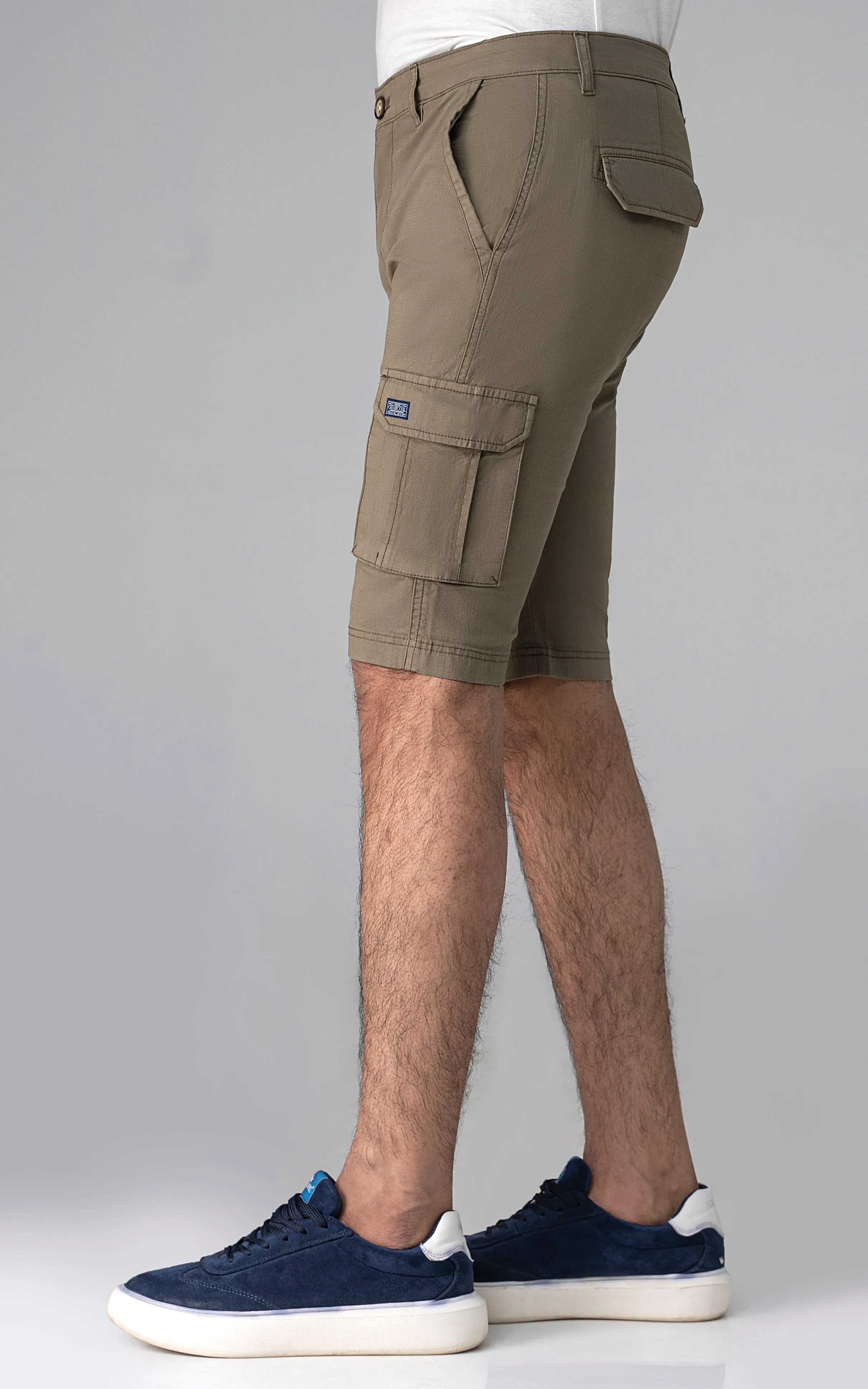 RIPSTOP CARGO SHORTS OLIVE