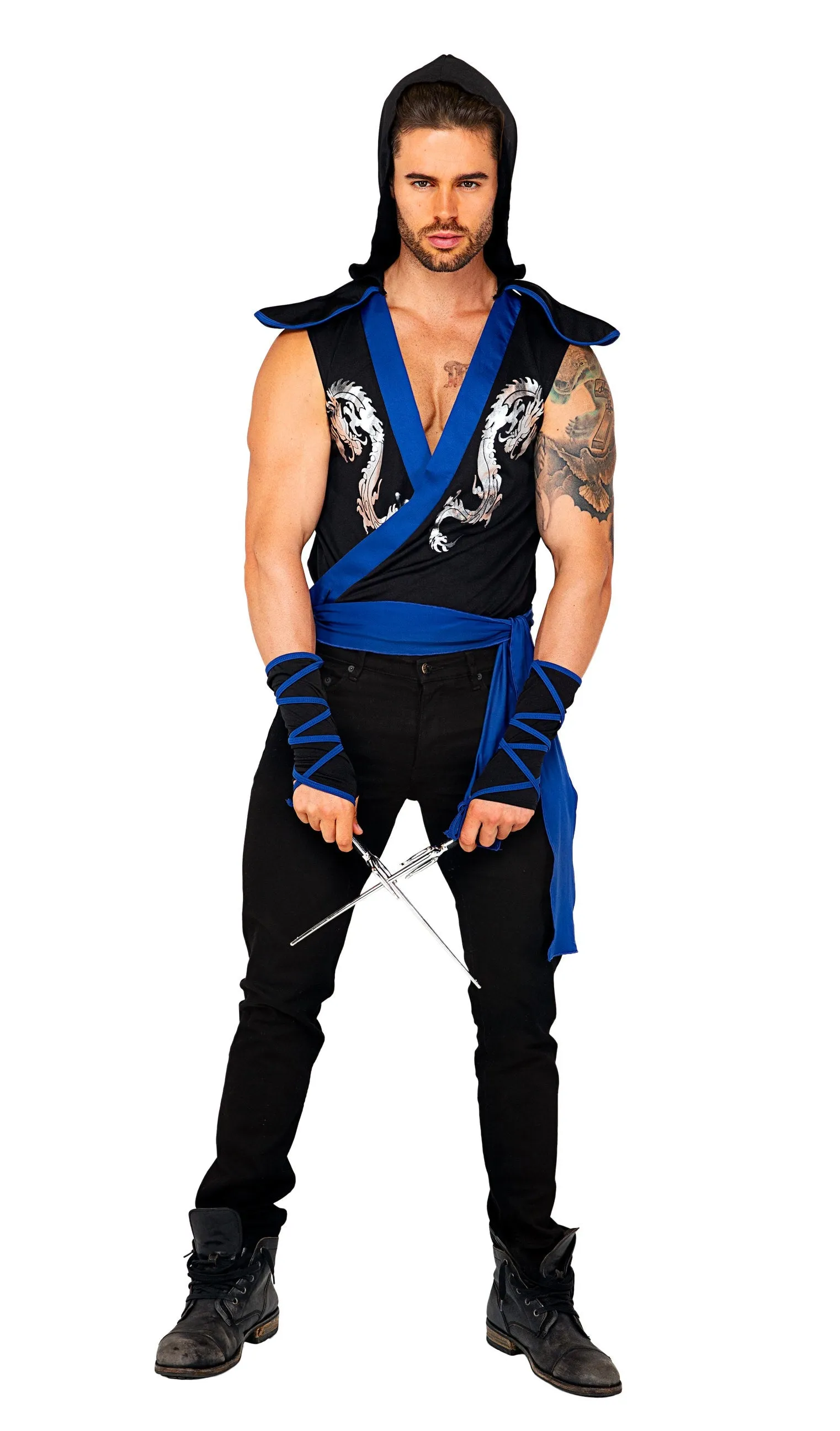 Roma 3pc Ninja Warrior Costume