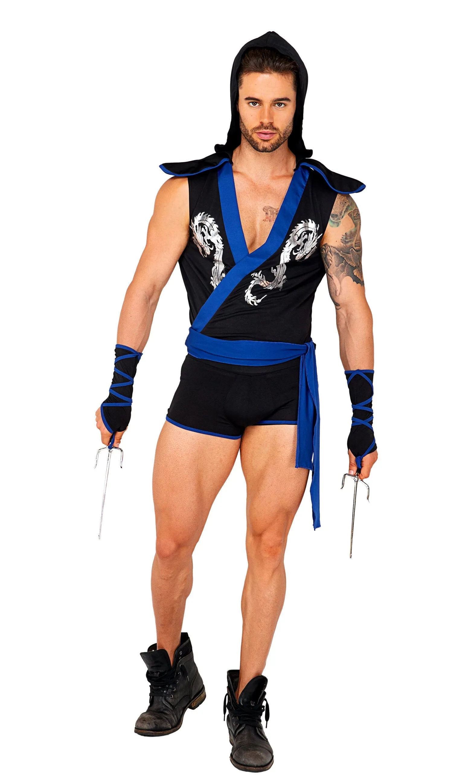 Roma 3pc Ninja Warrior Costume