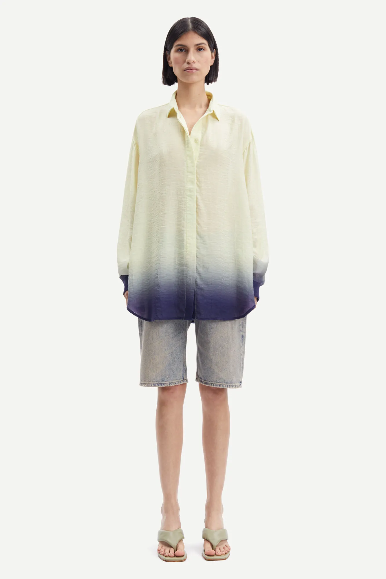 Samsoe Samsoe Alfrida Shirt Lemon Ombre