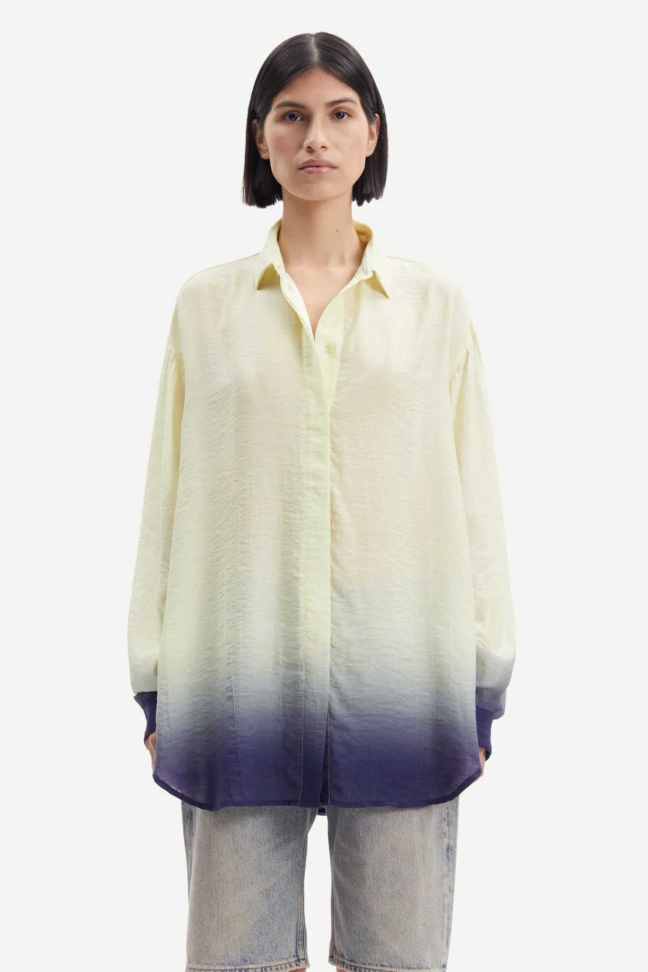 Samsoe Samsoe Alfrida Shirt Lemon Ombre