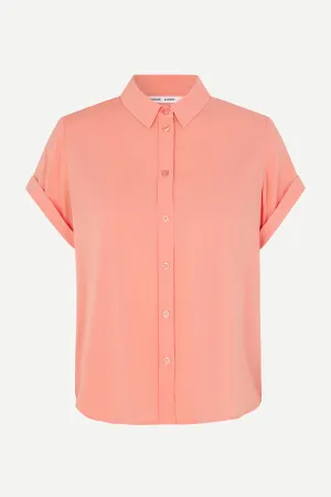 Samsoe Samsoe Majan Shirt, Coral Haze