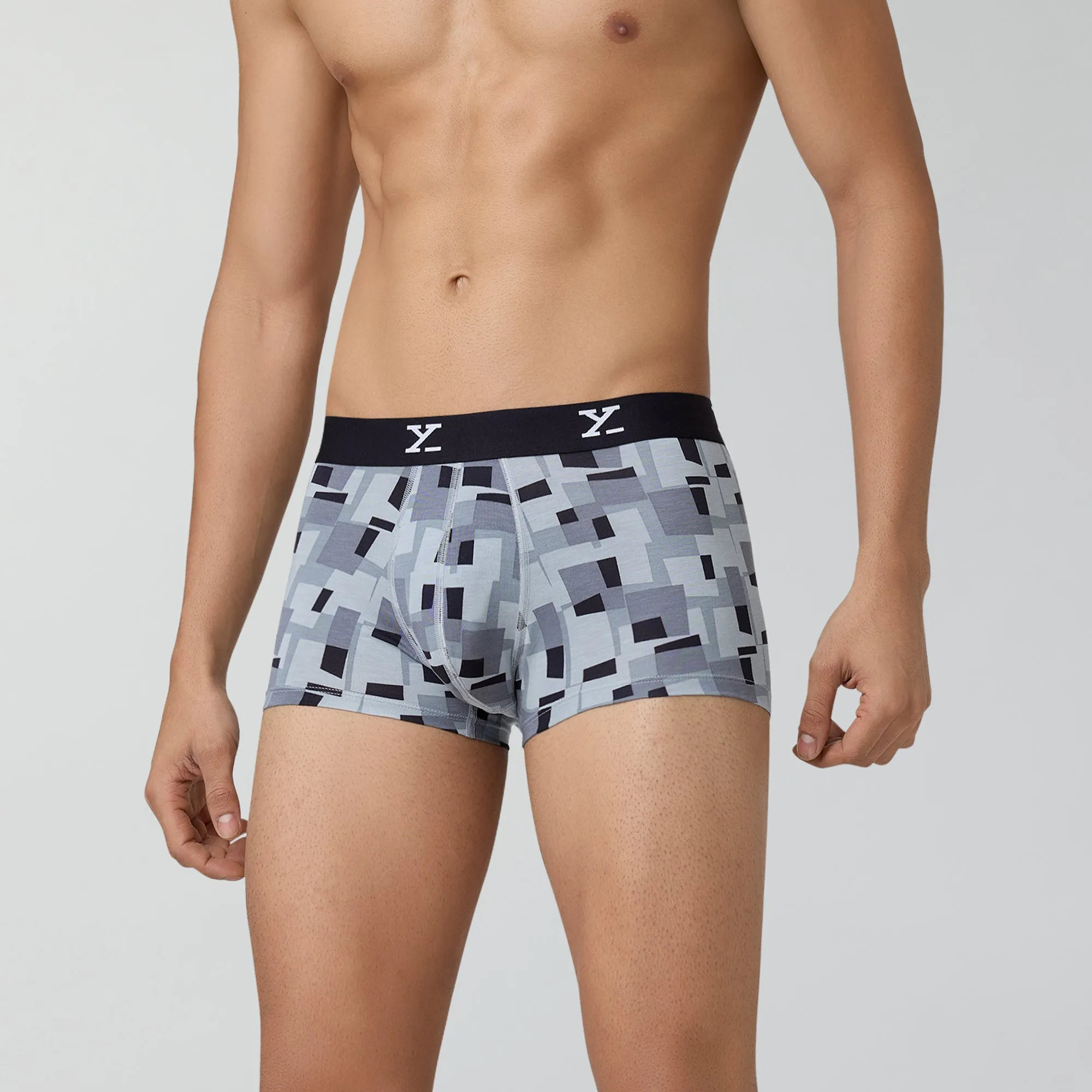 Shuffle Modal Trunks Boxy Grey