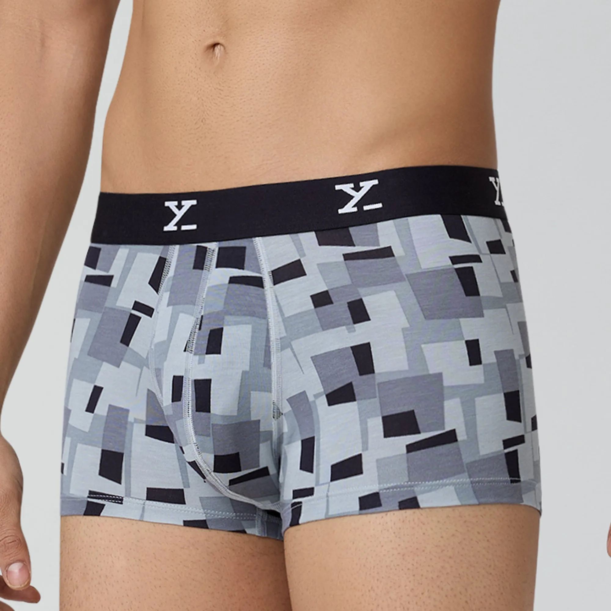 Shuffle Modal Trunks Boxy Grey