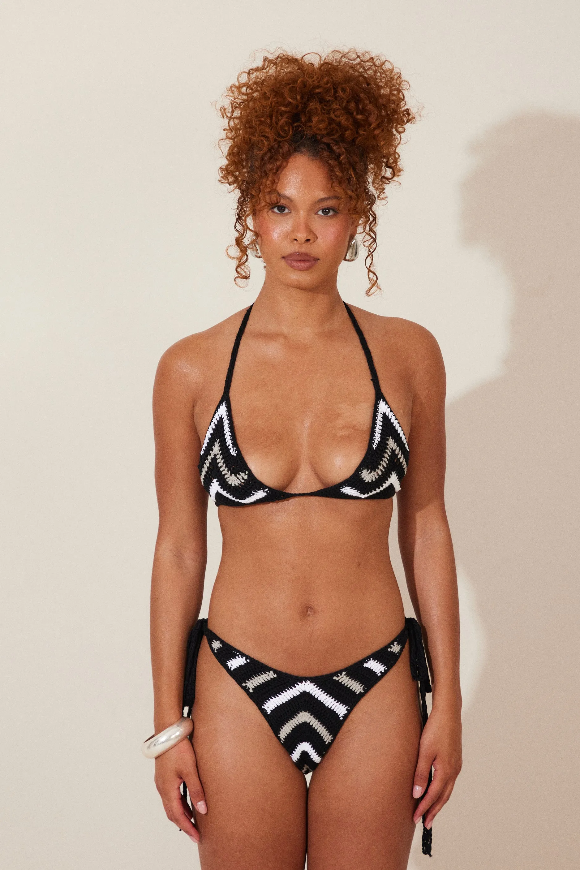 The Eithel Bikini in Monochrome