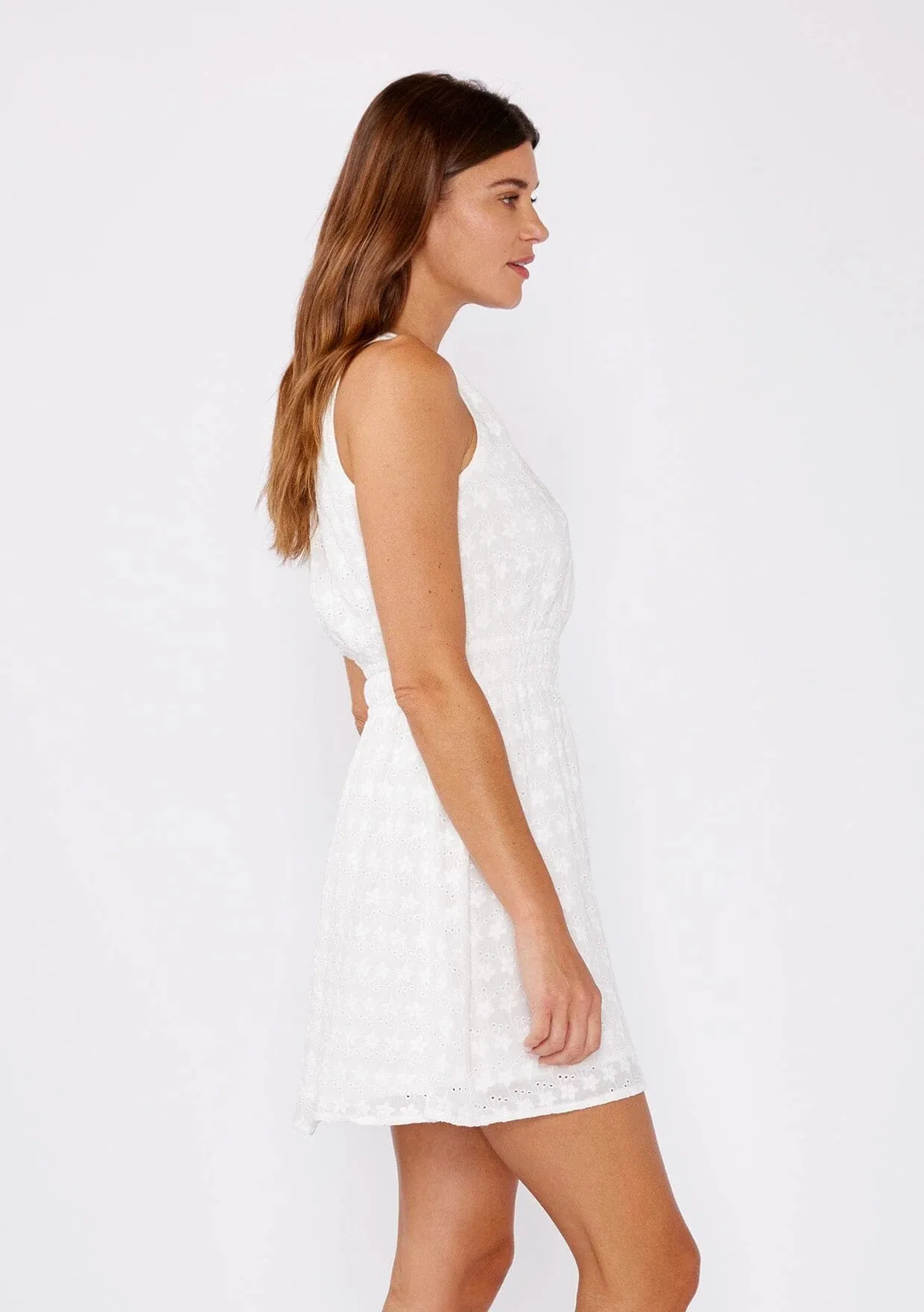 The Perfect White Mini Dress