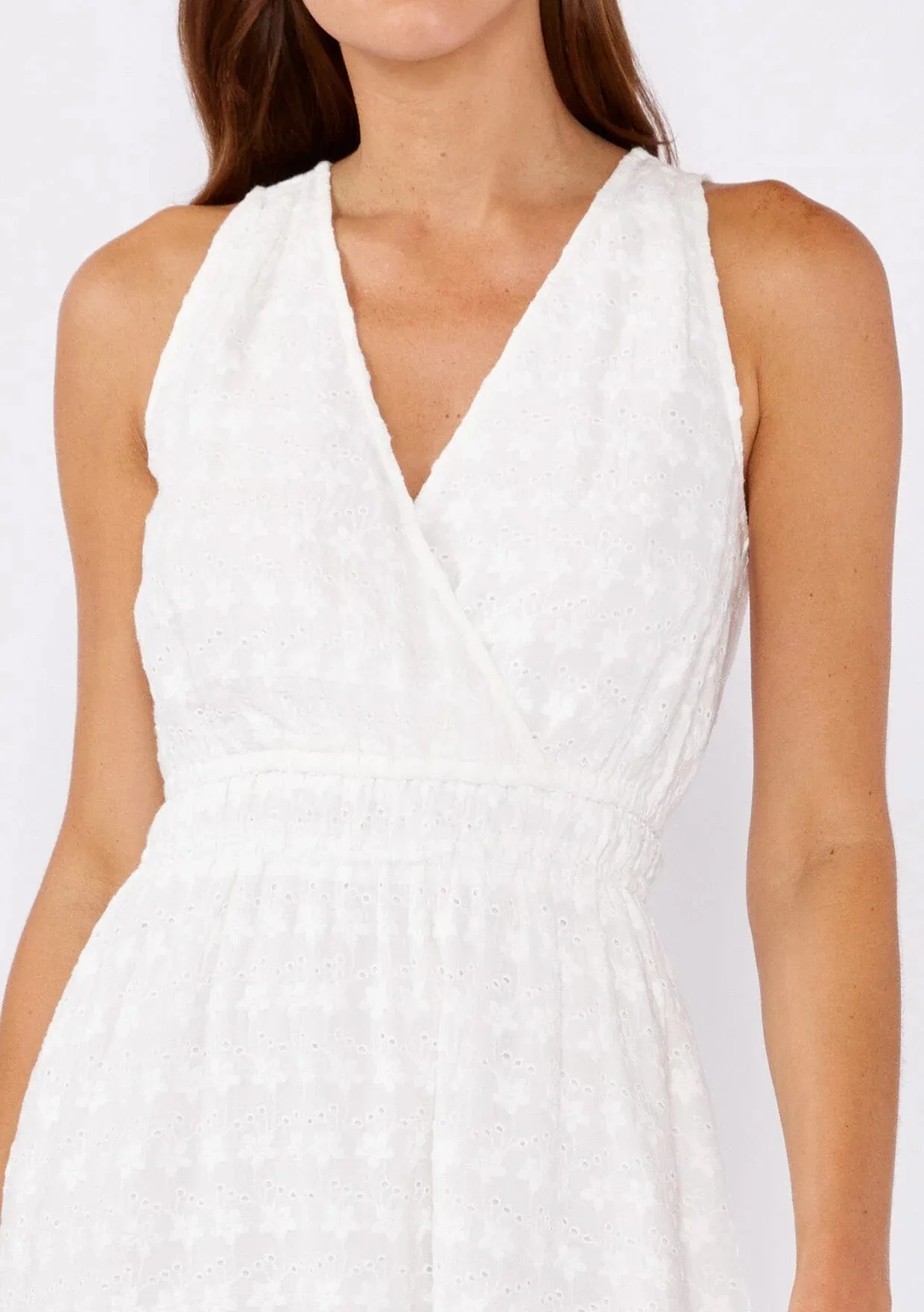 The Perfect White Mini Dress