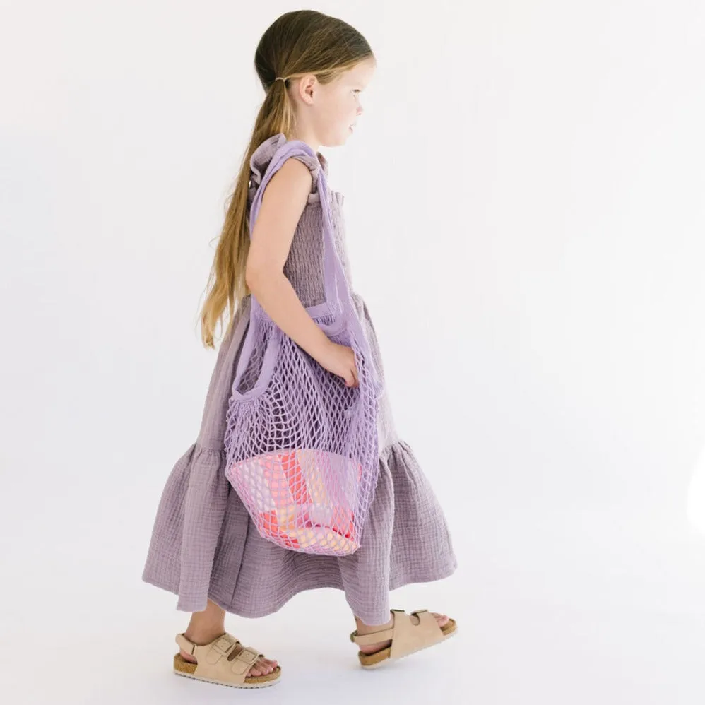 The Smocked Dress in Lavender Mist