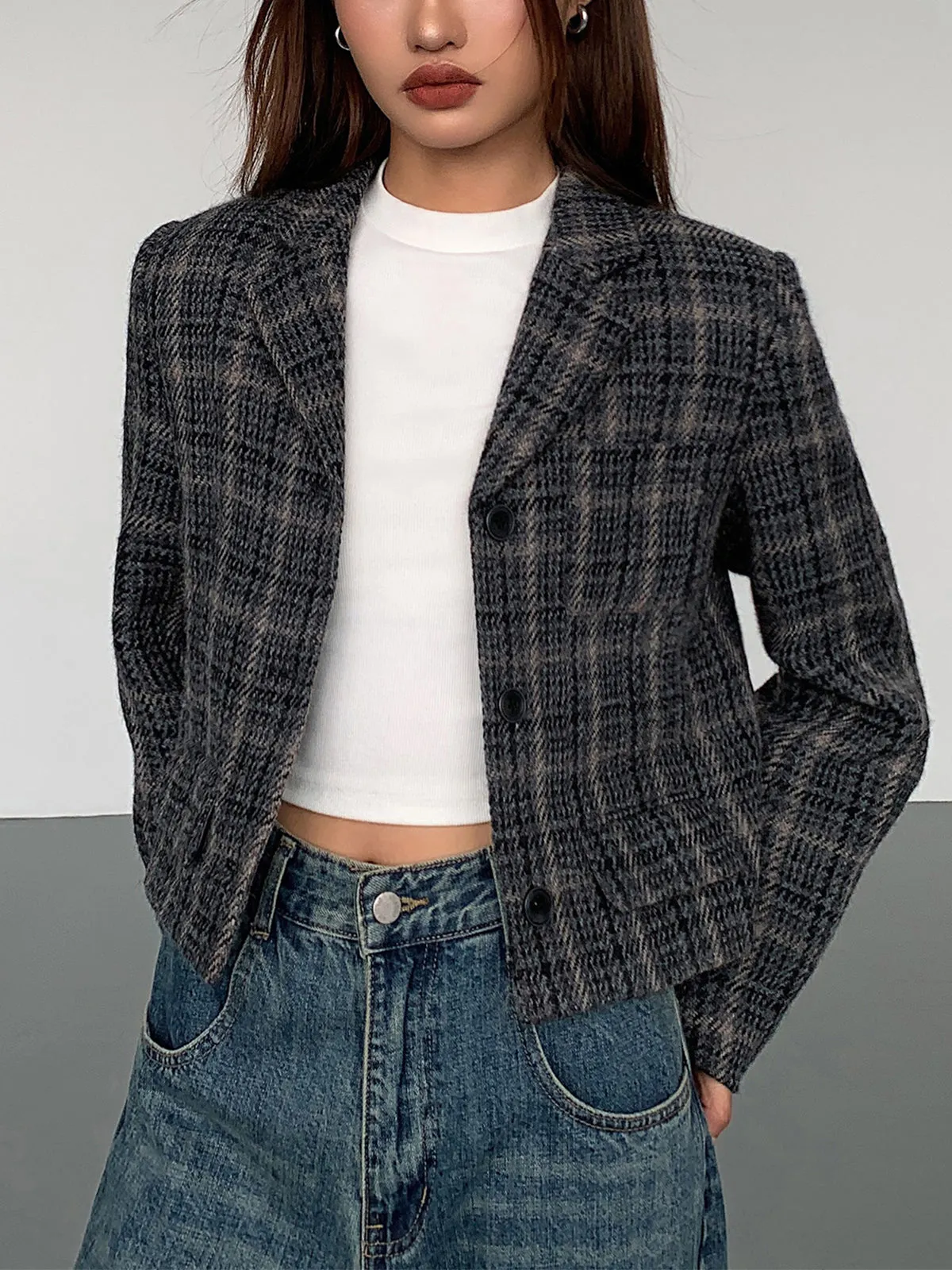 Tweed Charming Crop Blazer